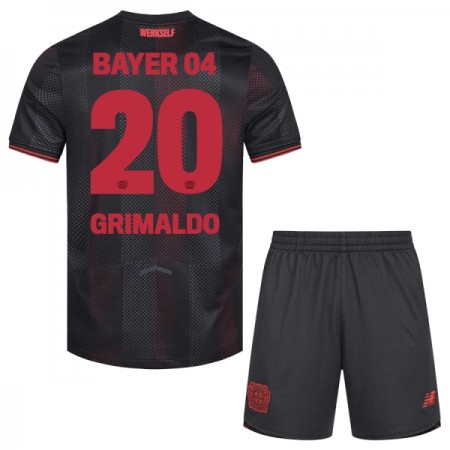 Bayer 04 Leverkusen Alejandro Grimaldo 20 Barn Hjemmedrakt 2025-26 Kortermet Bayer 04 Leverkusen Alejandro Grimaldo 20 Barn Hjemmedrakt 2025-26 Kortermet